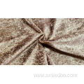 Polyester Small Hair Warp Knitted Long Hair Fabric